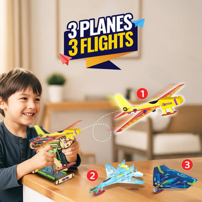 Smartivity 3in1 Airplanes Launcher Toy for Kids