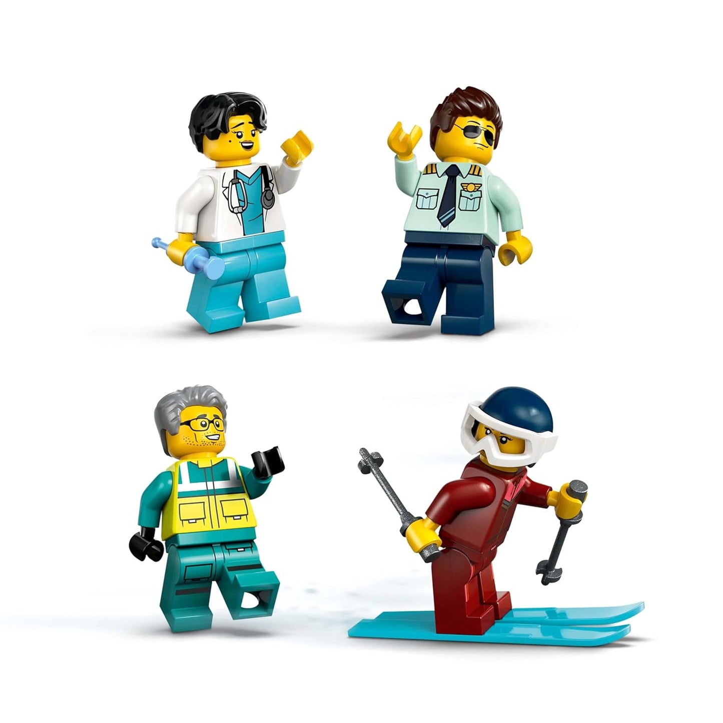 LEGO City Emergency Air Ambulance Airplane