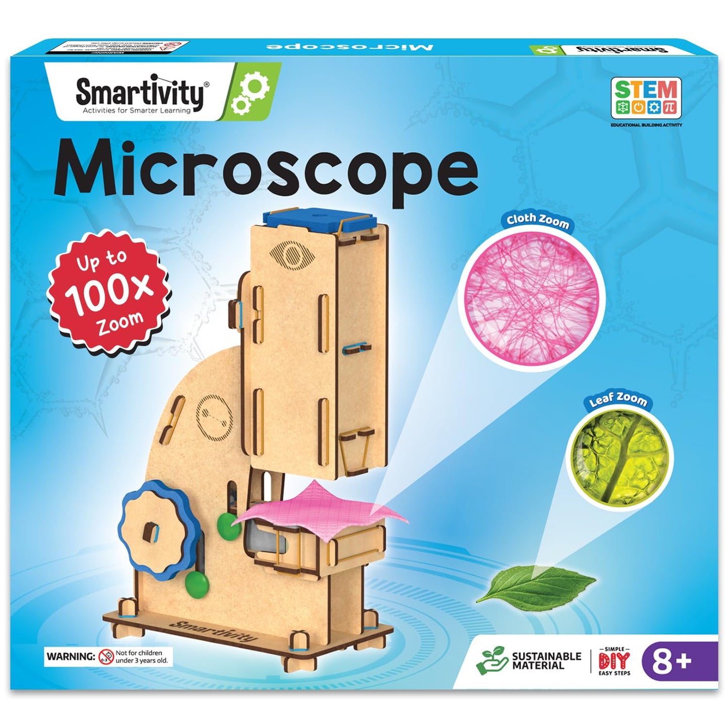 Smartivity Microscope 100x Zoom Toy