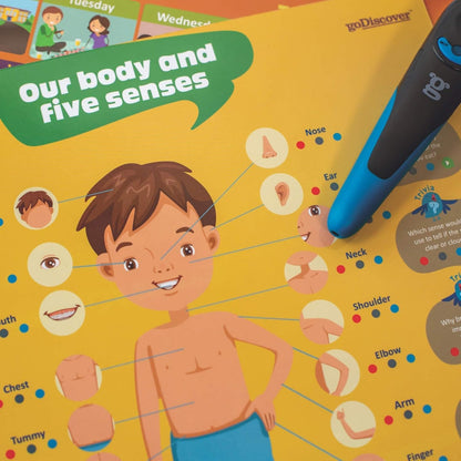 goDiscover Kinder Smart Interactive Learning Series with Talking Pen