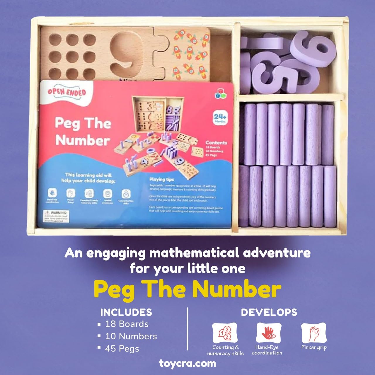 Open Ended Peg The Number