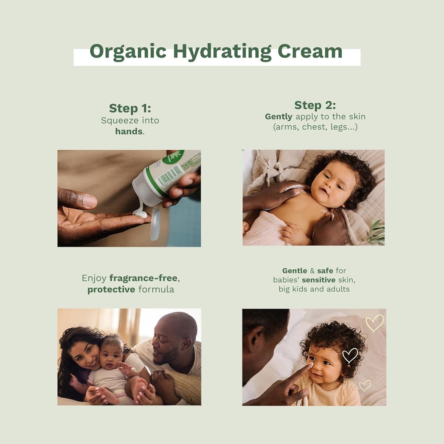 Mustela Organic Moisturizing Cream - 150ml
