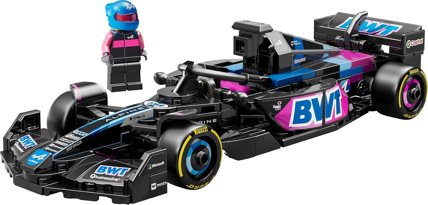 LEGO Speed Champions BWT Alpine F1 Team A524 Race Car