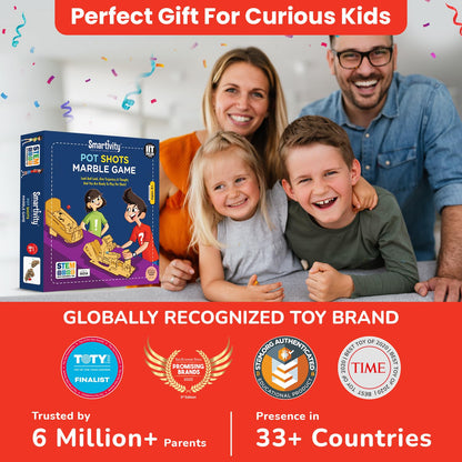 Smartivity Pot Shot Marble Game