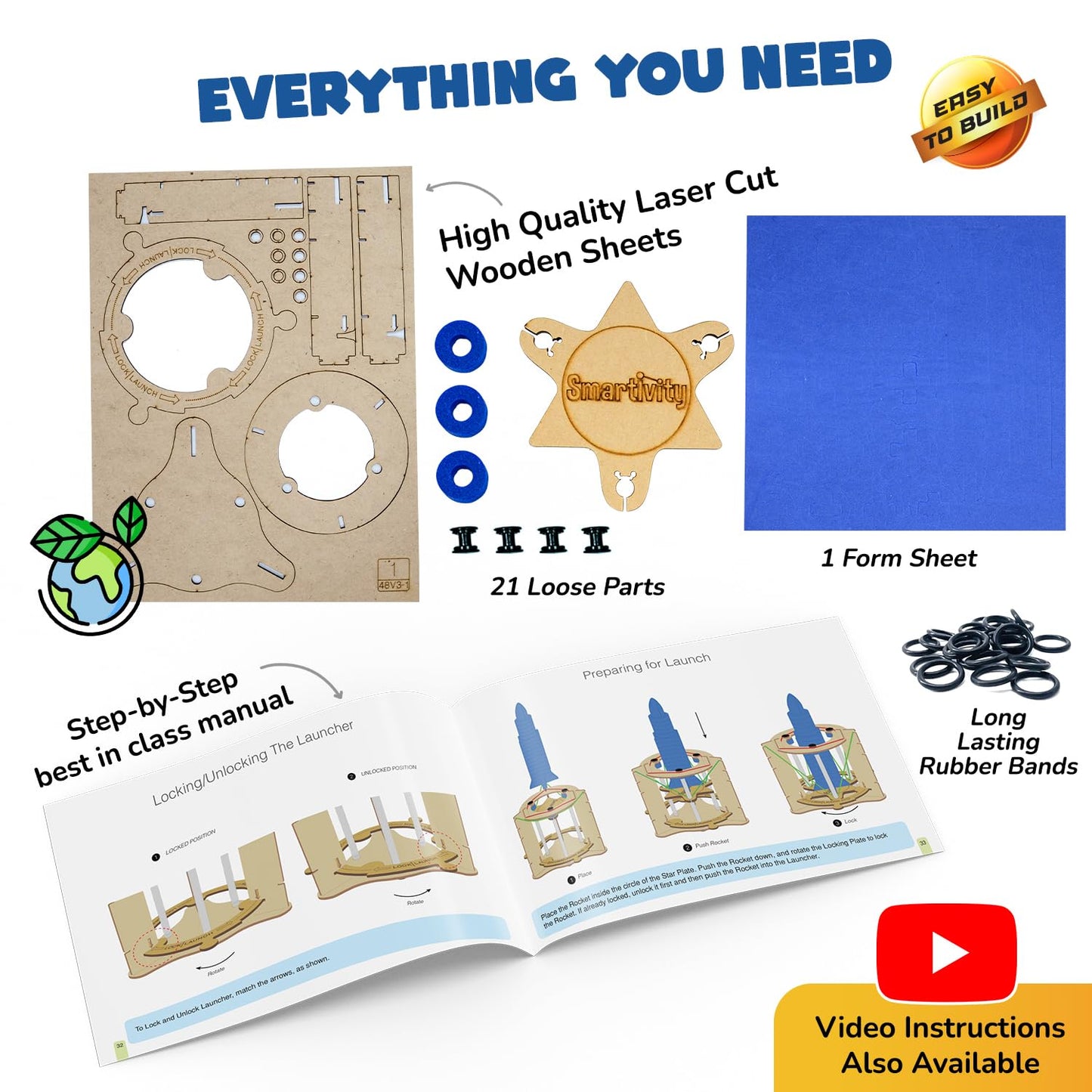 Smartivity Space Rocket Launcher