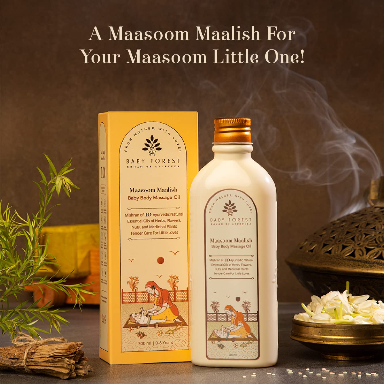 Baby Forest Maasoom Maalish Baby Body Massage Oil
