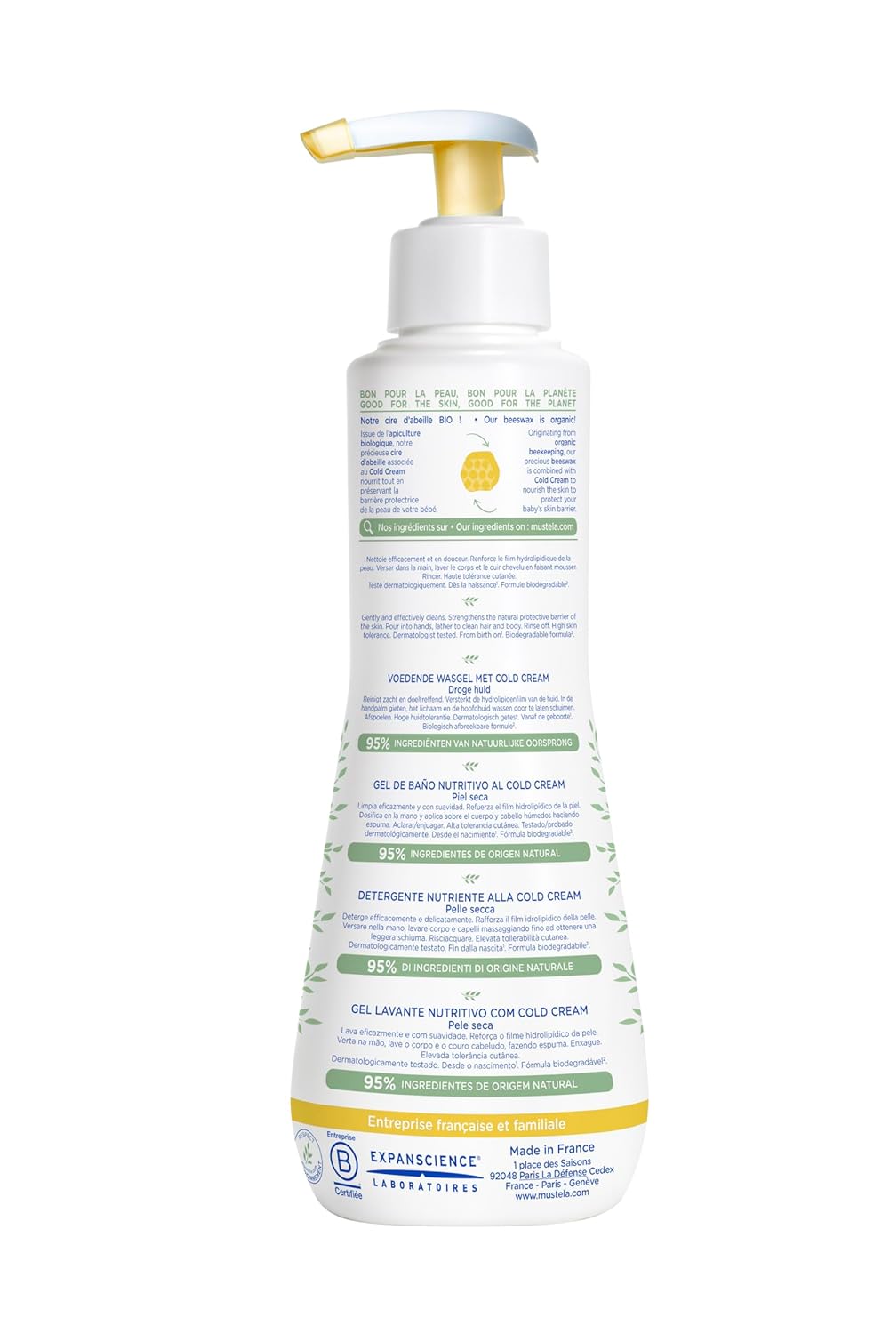 Mustela Nourishing Cleansing Gel with Cold Cream