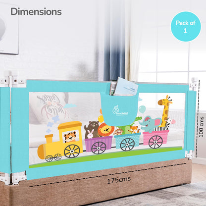 R for Rabbit Safari Baby Bed Rail
