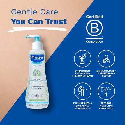 Mustela Baby Cleansing Water 300ml