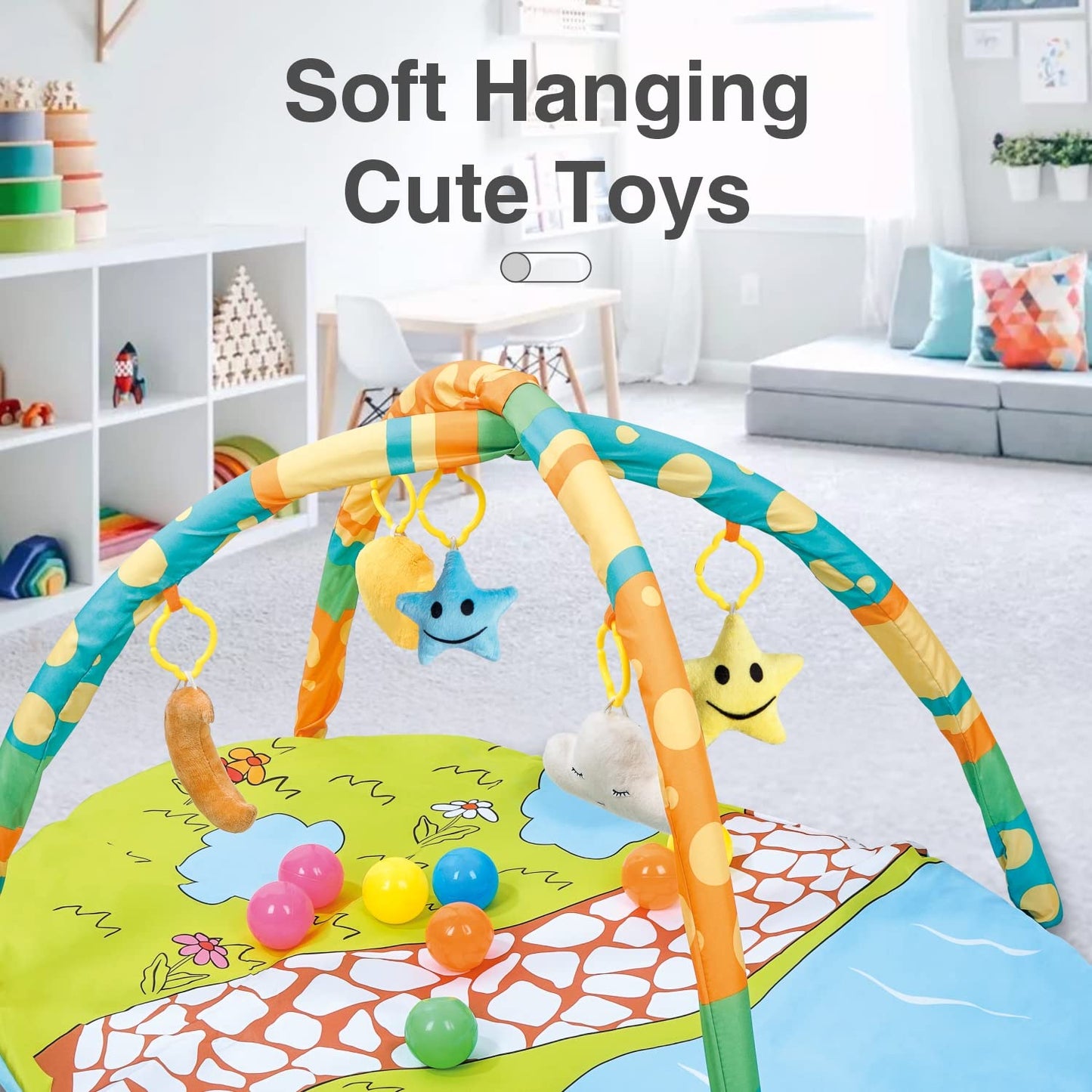 R for Rabbit First Play House Baby Play gym Mat