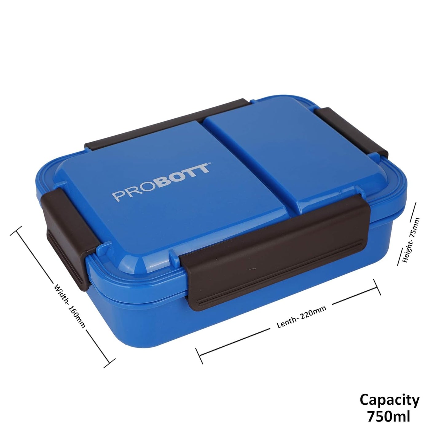 Probott Stainless Steel Comby Meal Lunch Box 750M