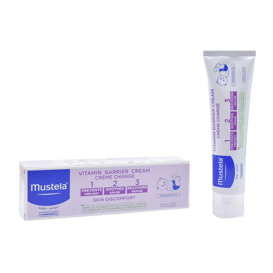 Mustela Baby 123 Vitamin Barrier Cream 50ml