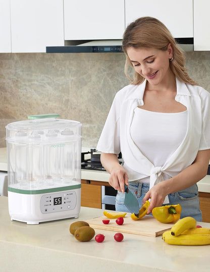 Momcozy 8-in-1 Baby Bottle Steam Sterilizer