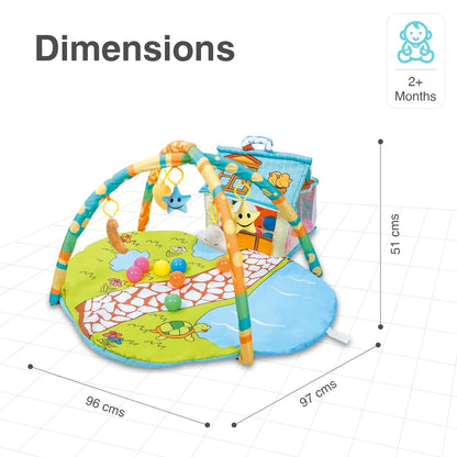 R for Rabbit First Play House Baby Play gym Mat