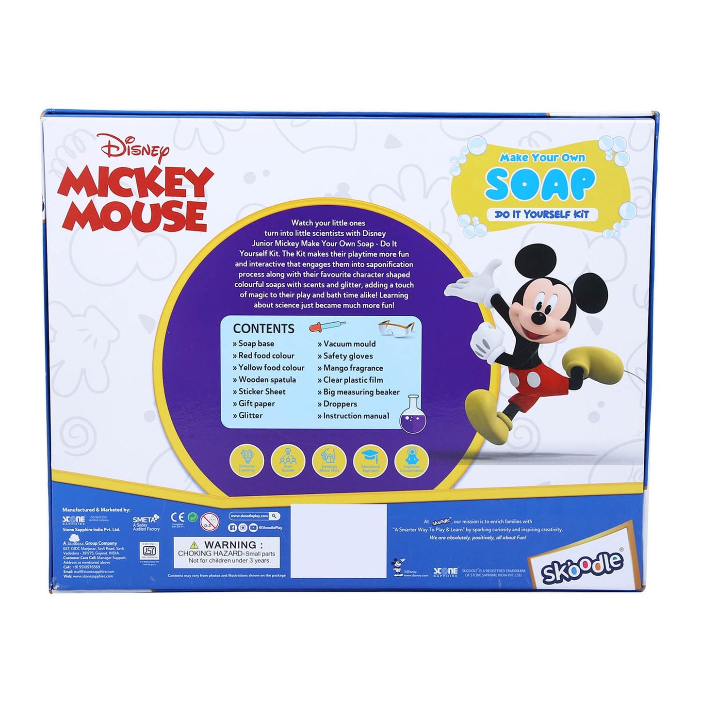 Skoodle Mickey Mouse Creative Soap Making Kit