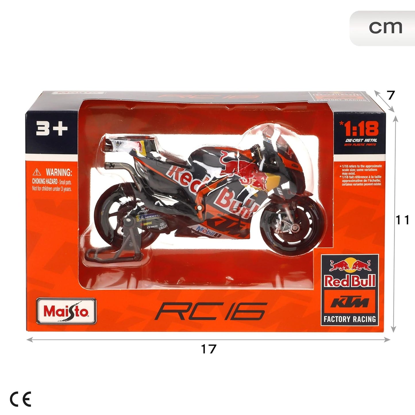 Maisto Red Bull KTM MotoGP 1/18