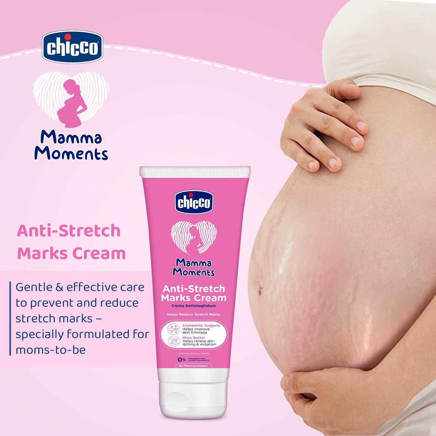 Chicco Mamma Moments Anti-Stretch Marks Cream 75g