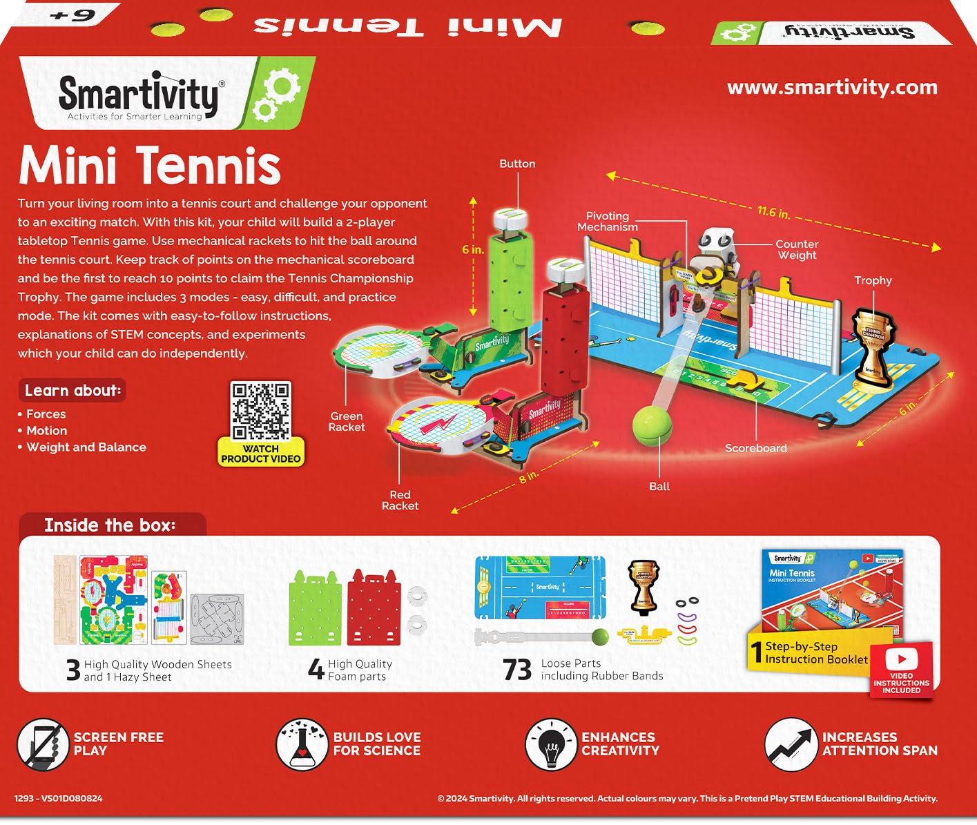 Smartivity Mini Tennis Game