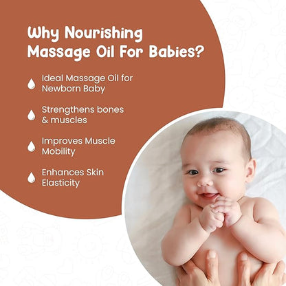 MS Baby Massage Oil 200ml