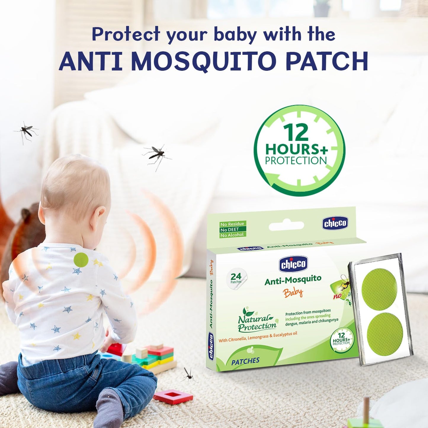 Chicco Anti-Mosquito Baby Patches