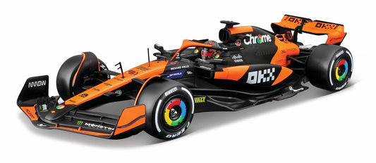 Bburago 1/24 Scale McLaren MCL38 Lando Norris #4