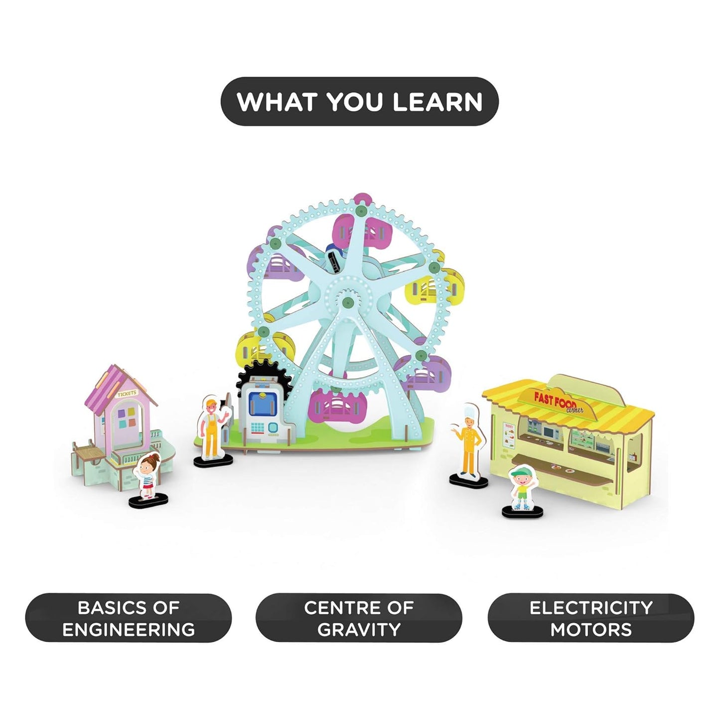 Smartivity Big Electric Giant Wheel