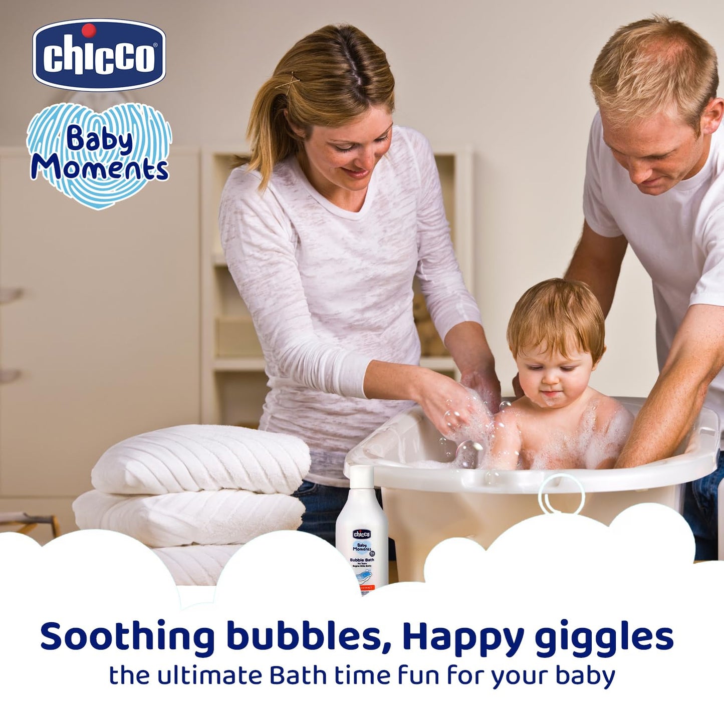 Chicco Baby Moments Bubble Bath 300ml