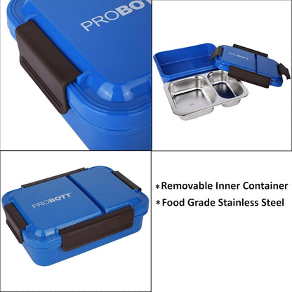 Probott Stainless Steel Comby Meal Lunch Box 750M