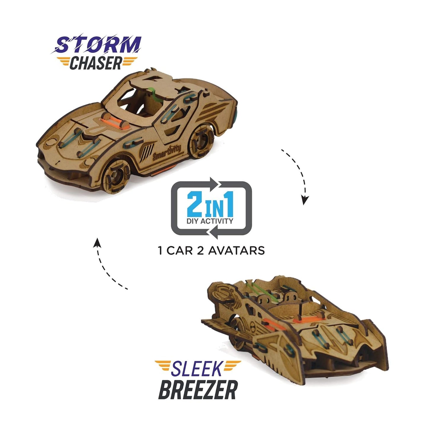 Smartivity STEM Wheels Modz Storm Chaser