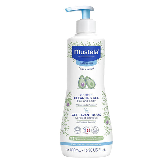 Mustela Baby Body Wash and Shampoo 500ml