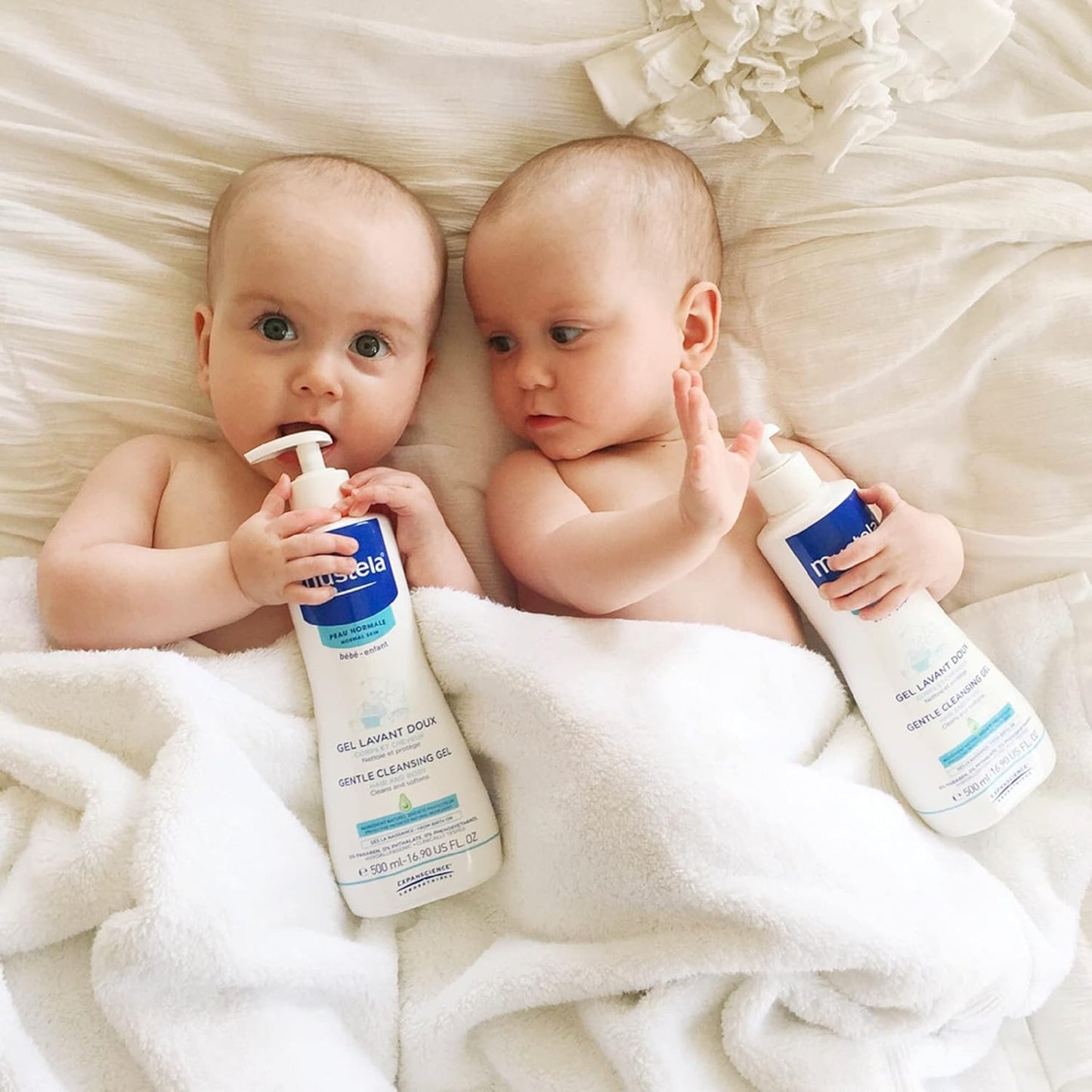 Mustela Baby Body Wash and Shampoo 500ml