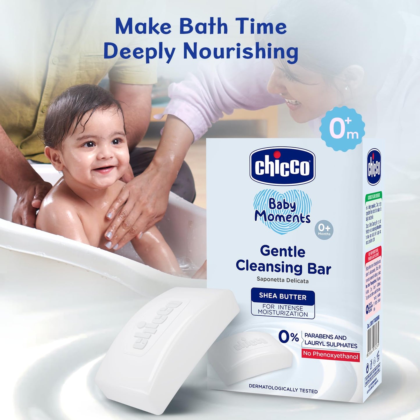 Chicco Baby Moments Gentle Cleansing Bar