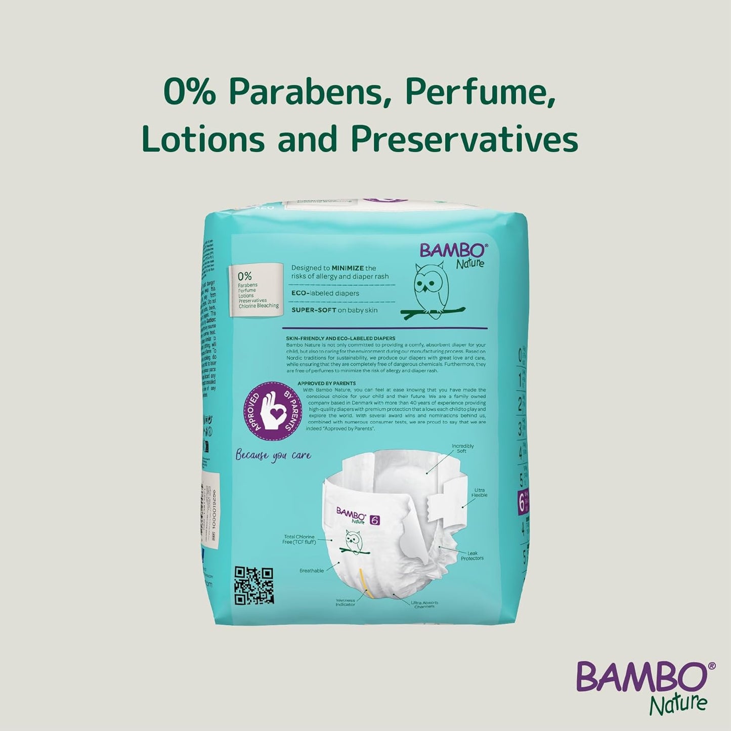 Bambo Nature Premium Baby Tape Diapers for Kids XXL Size (16+ Kgs)