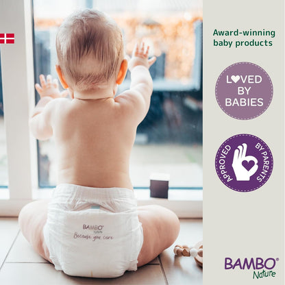 Bambo Nature Premium Baby Tape Diapers for Baby XL Size (12-18 Kgs)-22 Count