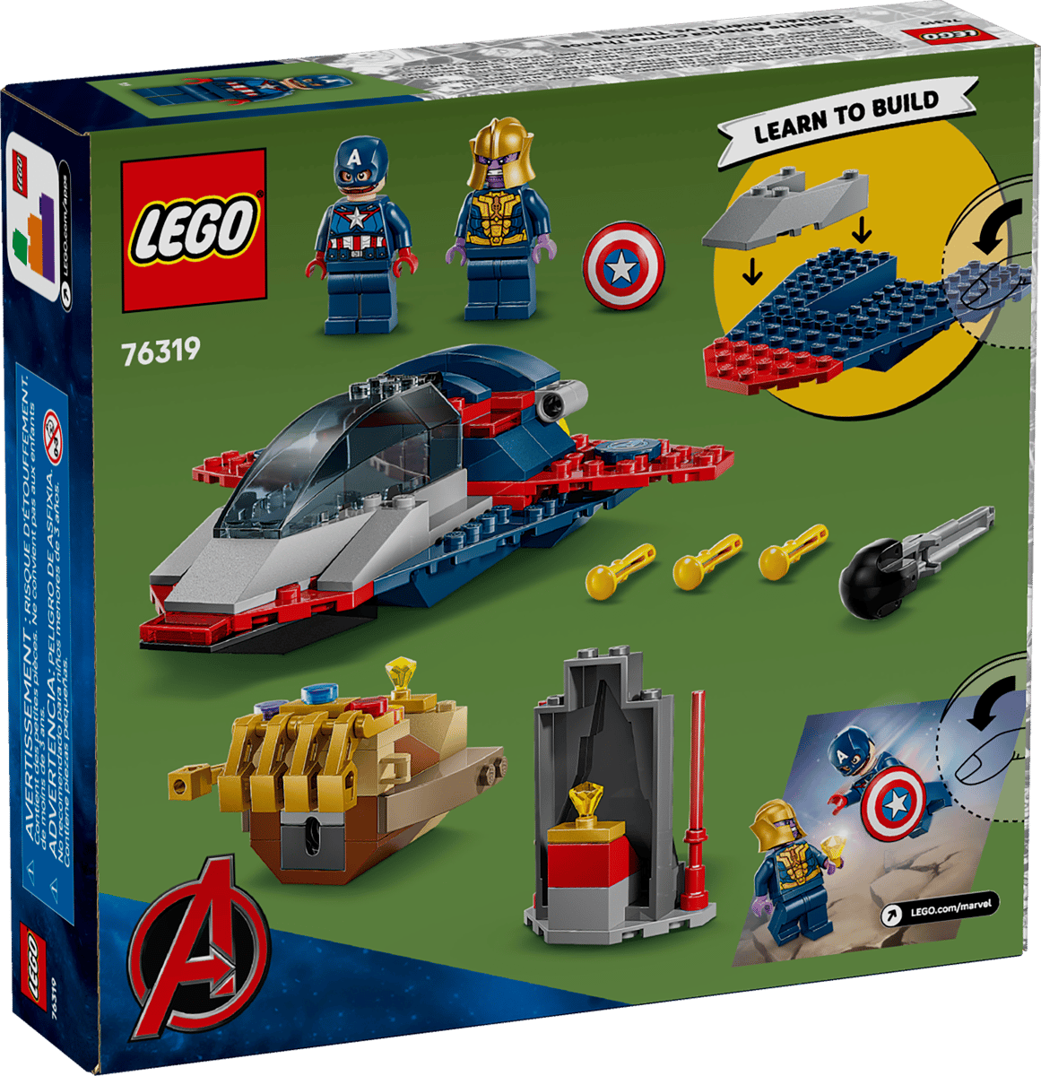 LEGO Marvel Captain America vs. Thanos