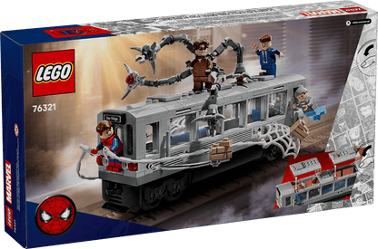 LEGO Marvel Spider-Man vs. Doc Ock Subway Train Scene