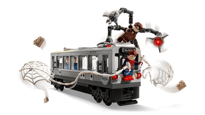 LEGO Marvel Spider-Man vs. Doc Ock Subway Train Scene