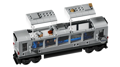 LEGO Marvel Spider-Man vs. Doc Ock Subway Train Scene
