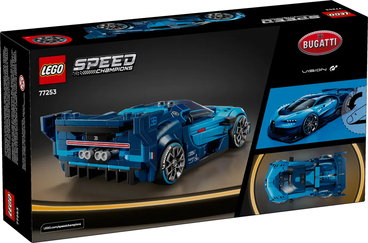 LEGO Speed Champions Bugatti Vision Gran Turismo Hyper Sports Car