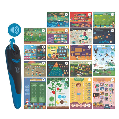 goDiscover Kinder Smart Interactive Learning Series with Talking Pen