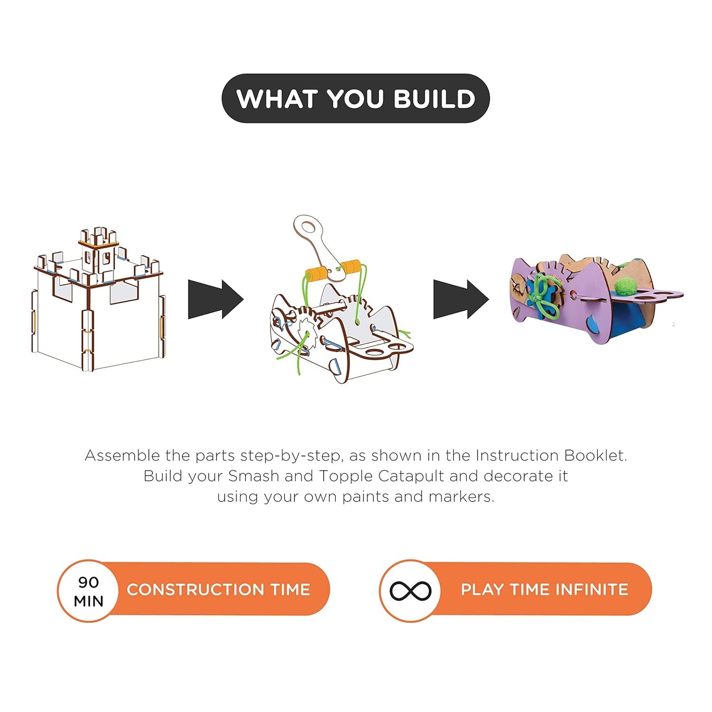 Smartivity Smash And Topple Catapult