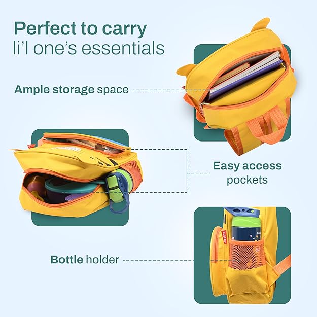 LuvLap Kids Backpack Orange