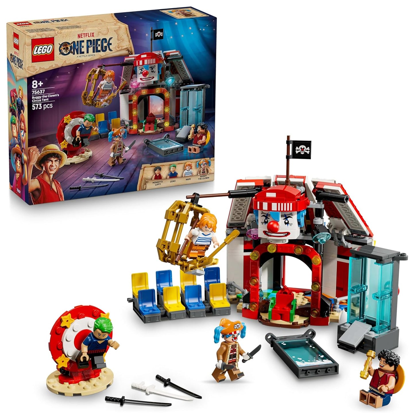 LEGO ONE Piece Buggy The Clown’s Circus Tent