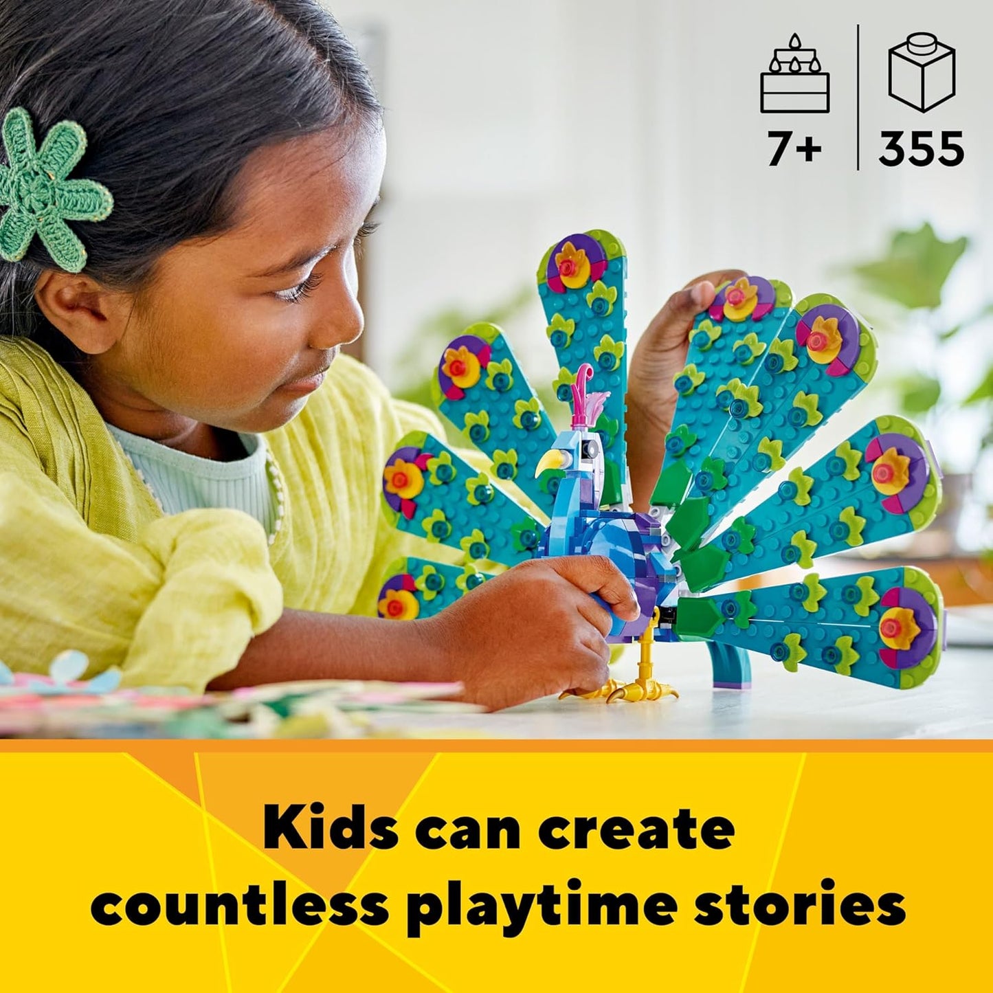 LEGO Exotic Peacock 3in1 Toy