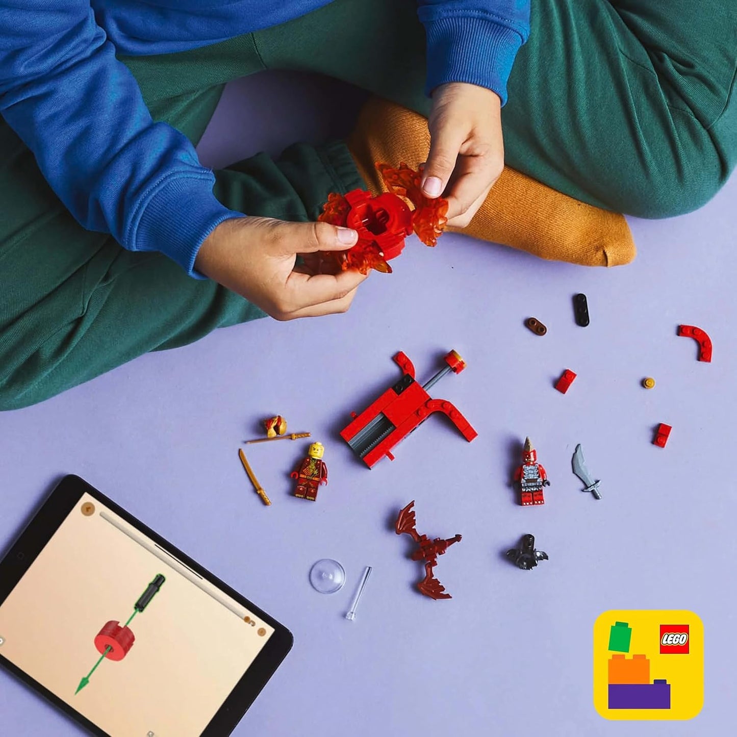 LEGO NINJAGO Kai’s Dragon Spinjitzu Spinner