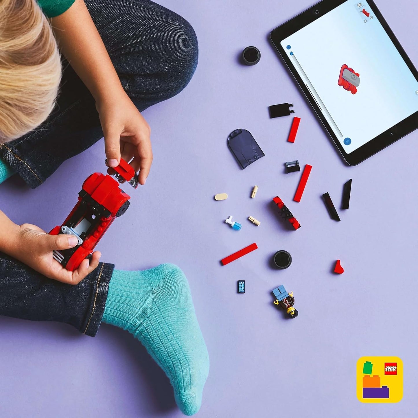 LEGO City Red Sports Car