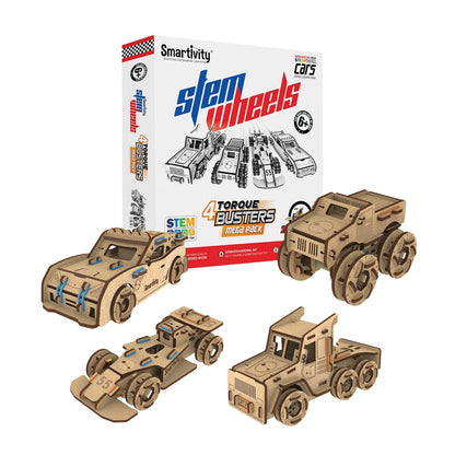 Smartivity Stem 4 Torque Busters Mega Cars Pack