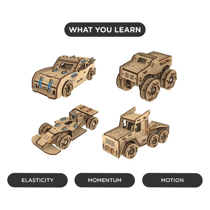 Smartivity Stem 4 Torque Busters Mega Cars Pack