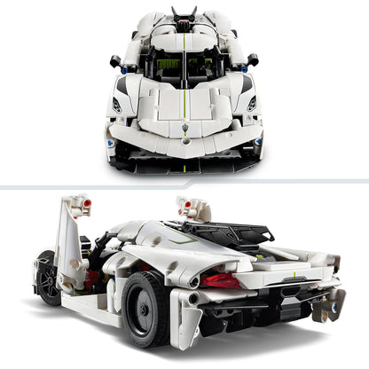 LEGO Technic Koenigsegg Jesko Absolut White Hypercar