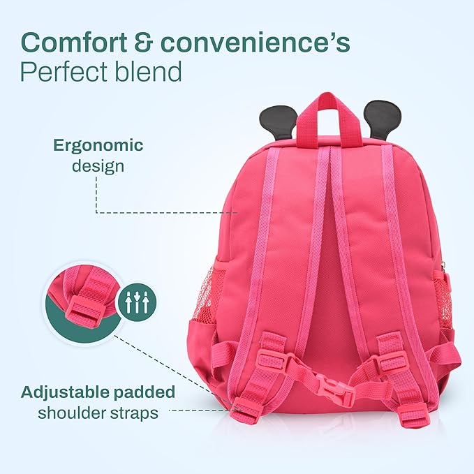 LuvLap Kids Backpack Pink